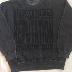 Taylor Swift reputation tour crew neck sweatshirt